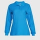 thumbnail image 2 of Polera Pique Mujer 80/20 M/L azul XS, 2 of 5