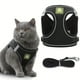 thumbnail image 3 of Escape Proof Cat Dog Harness And Leash Set Breathable Lightweight Jacket With Reflective Stripe Step-in Cat Vest Harness For Outdoor Walking Training, 3 of 3