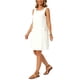 thumbnail image 4 of INSPIRE CHIC Vestidos de Lino para Mujer Verano Sin Mangas Vestido Casual Suelto Flowy Mini Tanque de Playa con Bolsillos S Blanco, 4 of 6