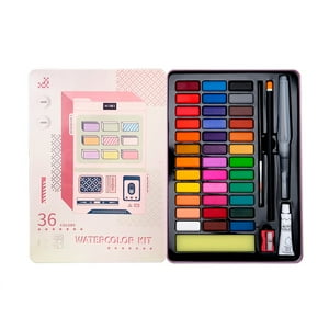 Himi Set De Acuarela Pink 36 Colores