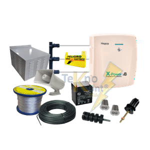 Kit 50 Metros Cerco Electrico Hagroy Xpower I8