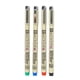 thumbnail image 1 of Set de 4 Plumas Sakura Pigma Micron 02 Colores Negro, Rojo, Azul y Verde, 1 of 5