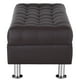 thumbnail image 3 of Banqueta Lisboa 2c Pu 12 Chocolate, 3 of 5