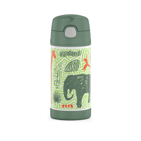 BOTELLA HIDRATACION ACERO INOXIDABLE JUNGLE KINGDOM  355ML