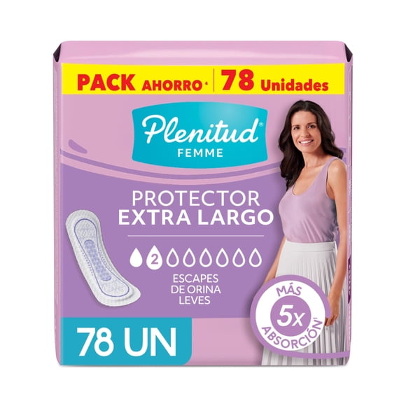 Protectores Femeninos Diarios Largos Inco Leve, 78 Un