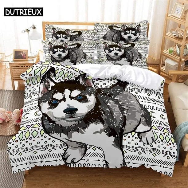 Graffiti Fashion Bedding Set Digital Printing Duvet Cover Sets Quilt Cover + Pillowcases USEUAU