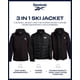 thumbnail image 2 of Chaqueta de invierno Reebok, sistema 3 en 1, impermeable, softshell para niños, 2 of 7