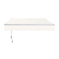 Vincenzi - Toldo Con Brazo Retractil Terrazas 2X1.5 Mts Blanco