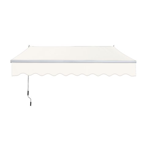 Vincenzi - Toldo Con Brazo Retractil Terrazas 2X1.5 Mts Blanco