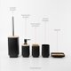 thumbnail image 3 of Set Accesorios de Baño 6pcs Bambo Simplit negro, 3 of 7