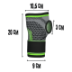 thumbnail image 2 of Pack 2 muñequeras elásticas deportivas con velcro, 2 of 3