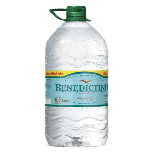 Agua Bidón purificada sin gas sin Gas, 6.5 L