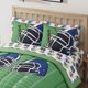 thumbnail image 4 of Juego de ropa de cama Sweet Home Collection Football, tamaño completo, 4 of 6