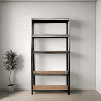 Tienda El Garage - Estantería Metálica 5 Niveles 90X40X180 Cm Multiuso Para Bodega, Cocina, Garage O Oficina