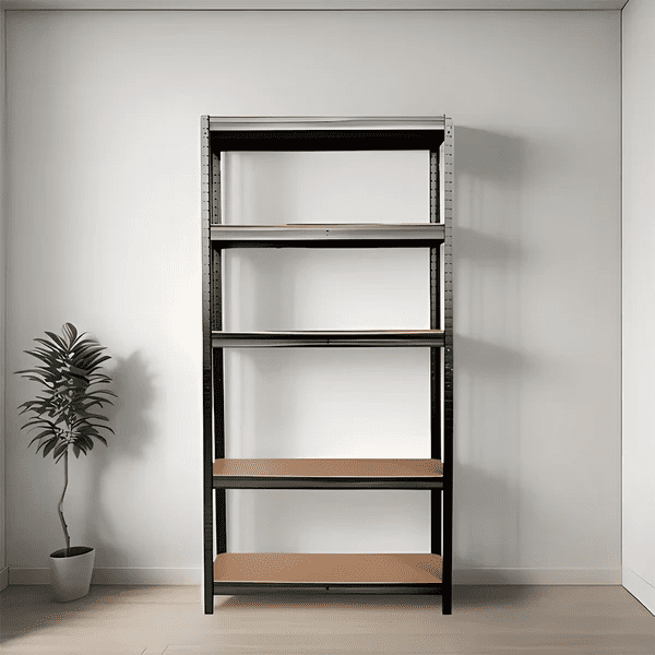 Tienda El Garage - Estantería Metálica 5 Niveles 90x40x180 Cm Multiuso Para Bodega, Cocina, Garage O Oficina