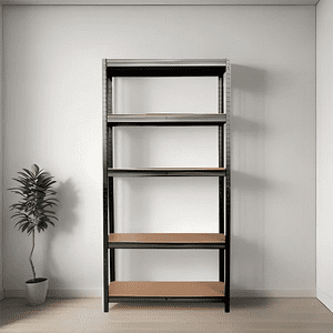 Tienda El Garage - Estantería Metálica 5 Niveles 90X40X180 Cm Multiuso Para Bodega, Cocina, Garage O Oficina