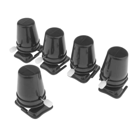 Bothyi - 5 Piezas De Juguete Para Caminar, Juguete De Cuerda Para Proyectos De Bricolaje, Creatividad, Educación, Negro