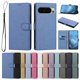 thumbnail image 1 of Funda Cartera de PU para Google Pixel 11 Pro XL con Tarjetas, Azul, 1 of 6