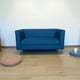 thumbnail image 2 of Sofa Caribe Dos Cuerpos En Lino Azul, 2 of 2