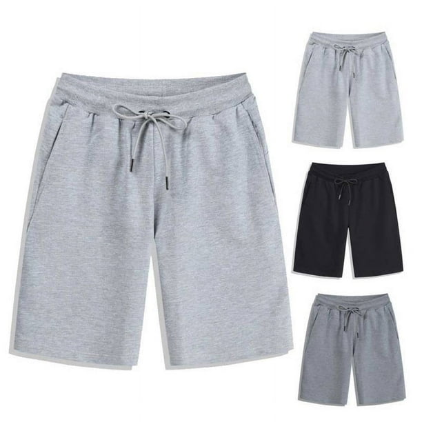 Pack 3 -Shorts Deportivo Hombre Algodón Secado Rápido