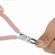 thumbnail image 4 of Cortacutículas con empujador de cutículas - Cortacutículas de acero inoxidable, herramientas para quitar cutículas de uñas de manos y pies, 4 of 6