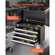 thumbnail image 4 of Caja de herramientas VEVOR Metal 52,07 cm portátil con 4 cajones y cerradura, 4 of 9