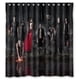 thumbnail image 1 of Cortina de ducha de Damon Salvatore de The Vampire Diaries, juego de cortinas de baño con ganchos, tamaño 66 x 72 pulgadas, 1 of 3