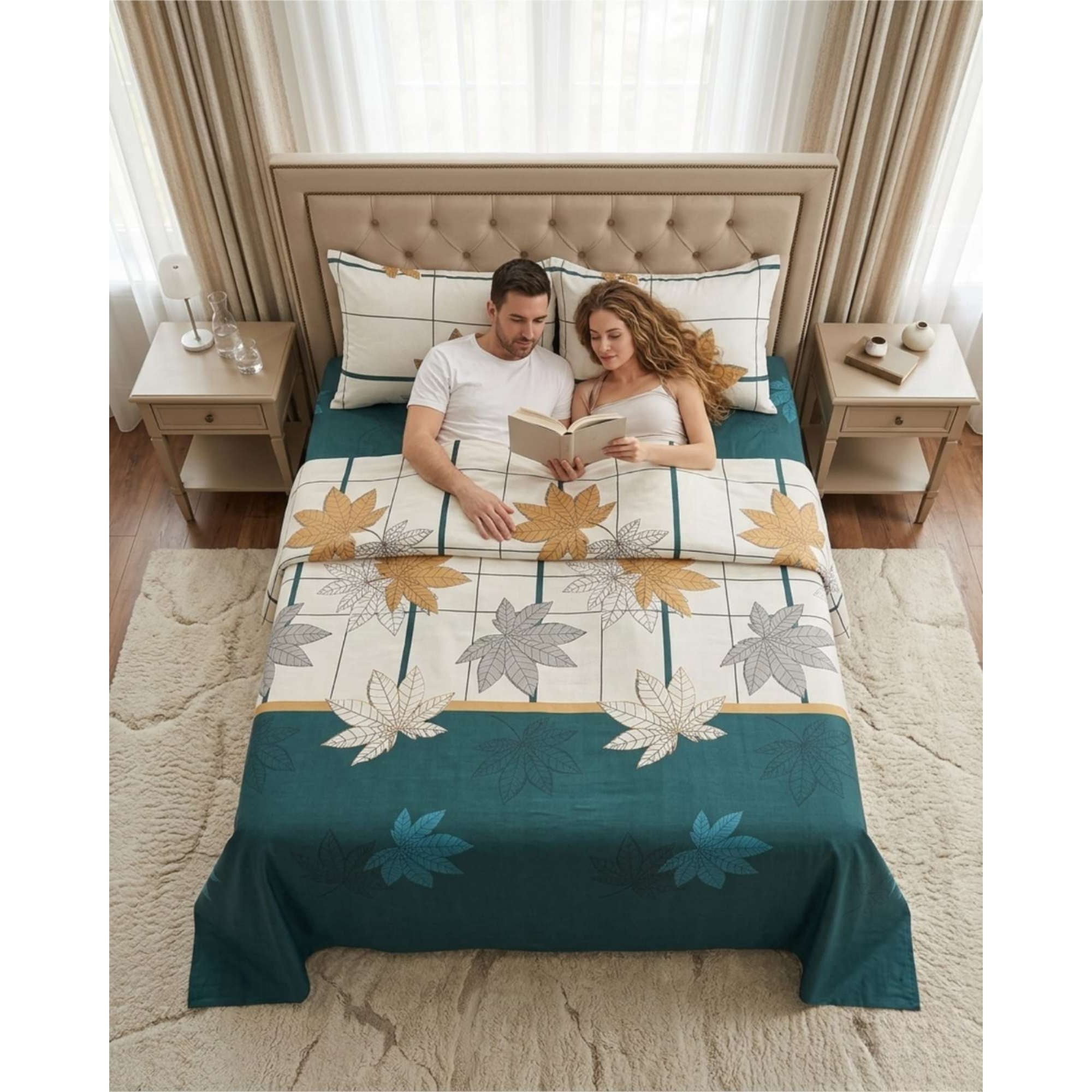 Myl Todo Hogar - Juego De Sábanas Super King Premium Soft