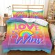 thumbnail image 1 of Giraffe Stripes new Quilt Duvet Cover Set Bedding Bed Linen Bedspread Children3-Piece Bedding Set, 1 of 5