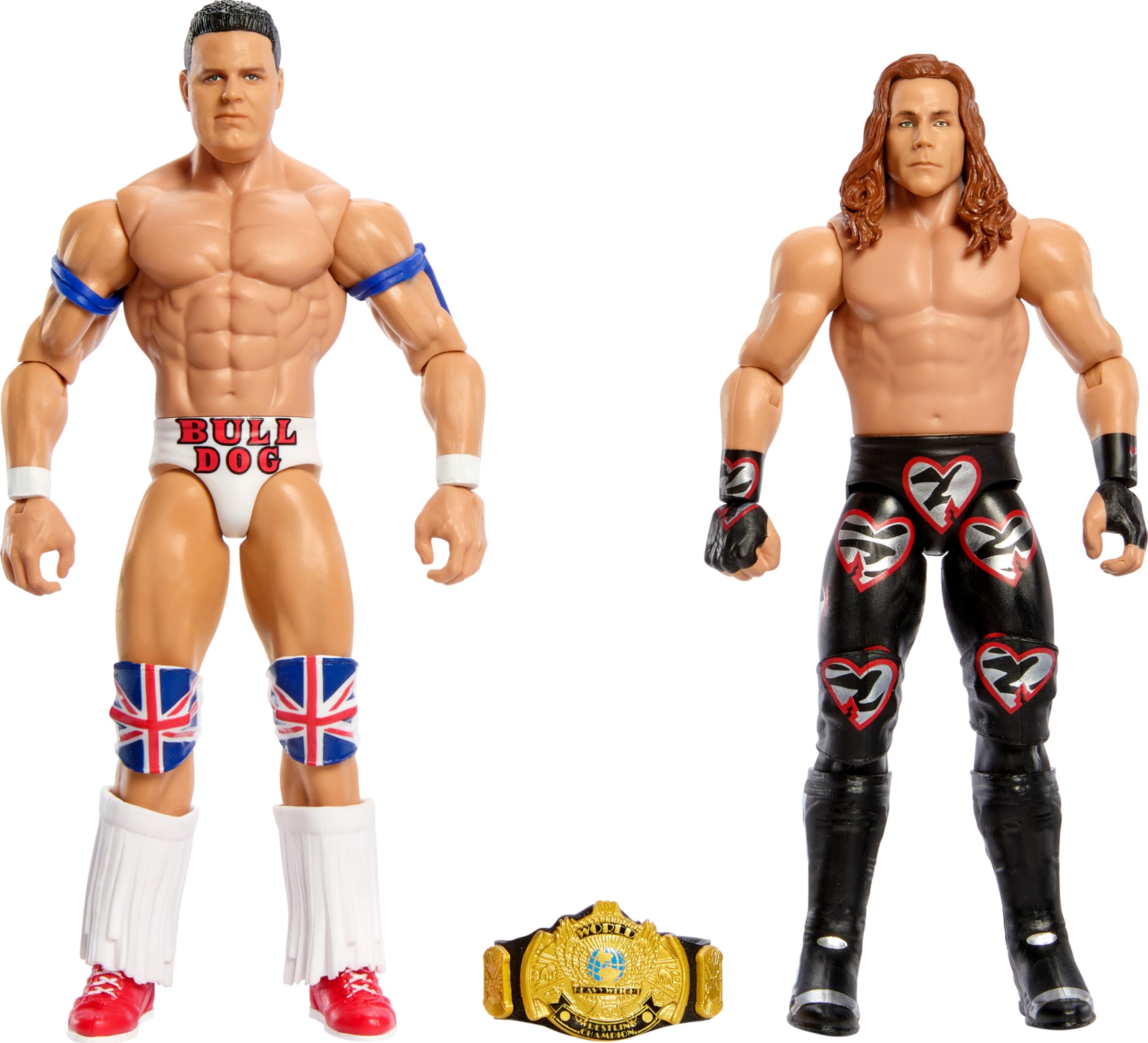 Set De Figuras De Acción Mattel Wwe Championship Showdown, Paquete De 2