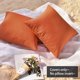 thumbnail image 2 of PiccoCasa 2 Pcs Fundas de Cojín Impermeables, Decorativas Naranja 50 x 50cm/20" x 20", 2 of 7
