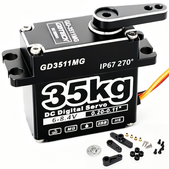 Servo RHINOESC GD3511MG 35 kg/cm Torque 8.4V Resistente al Agua
