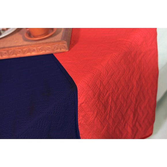 Cubrecama Kenoa Reversible Negro-Gris 2 Plazas