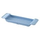 thumbnail image 1 of Estante De Baño Bandeja Caddy Con Orificio De Drenaje Longitud Ajustable Para Cocina Azul, 1 of 3