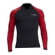 thumbnail image 3 of Hombre Mujer Chaqueta De Secado Rápido Traje De Neopreno Nadar Surf Húmedo Esnórquel Traje De Ba?o Top Hombre Rojo XL, 3 of 5