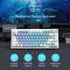 thumbnail image 2 of Teclado MageGee 75 teclas RGB impermeable 60% mini, 2 of 6
