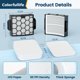 thumbnail image 4 of Filtros de repuesto Colorfullife para Shark UV850 UV900, 4 of 7