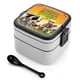 thumbnail image 1 of La Granja de Zenón Fiambrera de Doble Capa, Contenedor de Almuerzo Portátil Apilable, Almacenamiento de Alimentos Hermético a Prueba de Fugas, 1000ml, 1 of 6