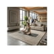 thumbnail image 3 of Alfombra jacquard 160x200 beige relive modelo harver moderna elagante decorativa 12566, 3 of 3
