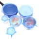 thumbnail image 4 of 6/12pcs Silicone Stretch Lids, Food Bowl Covers, Reusable Food Saving Cover, Stretchable Multifunctional Fruit And Vegetable Fresh-keeping Cover, 4 of 5