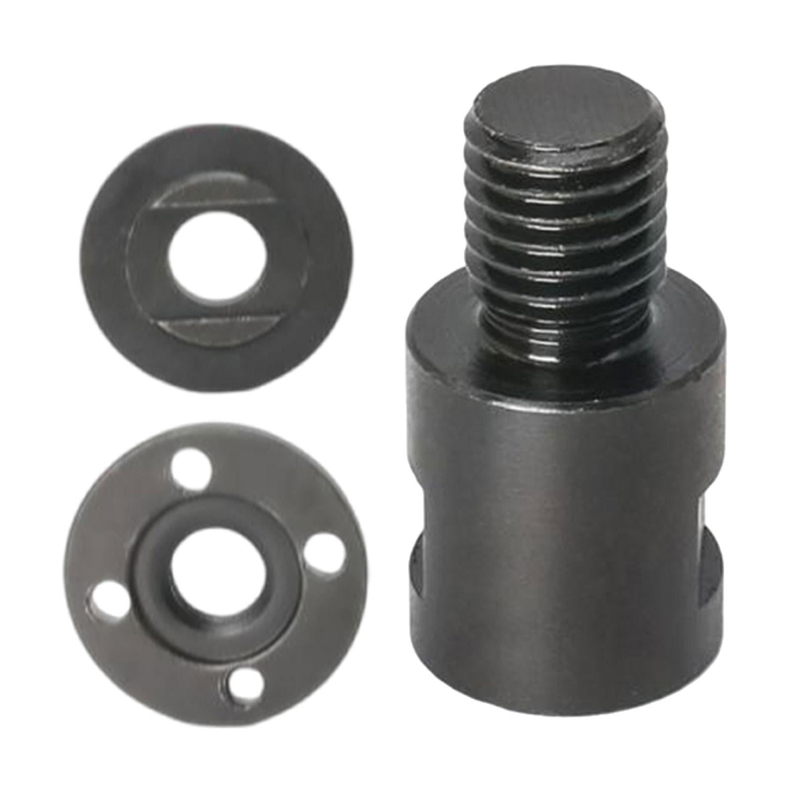 Magideal - Adaptador Convertidor, Convertidor De Varilla De Tornillo, Fácil De Instalar, Conector De Interfaz De Pulidor Multifunción De Acero Para Accesorio De M10 A M14