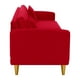 thumbnail image 5 of Sofa New Retro 3CG Felpa 01 Rojo, 5 of 6