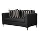 thumbnail image 3 of Sofá Clio 2C + 1 Pouf-Met Tela Negro, 3 of 6
