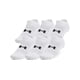 thumbnail image 1 of Calcetines Under Armour Training Cotton No Show, 6 unidades, color blanco, 1 of 4