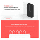 thumbnail image 3 of Cargador Portátil Xiaomi Redmi 18w 20000mah Carga Rápida Negro, 3 of 7