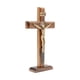 thumbnail image 2 of Crucifijo para intercesión, pared o mesa, cruz de madera con San Benito, 25 cm, 2 of 6