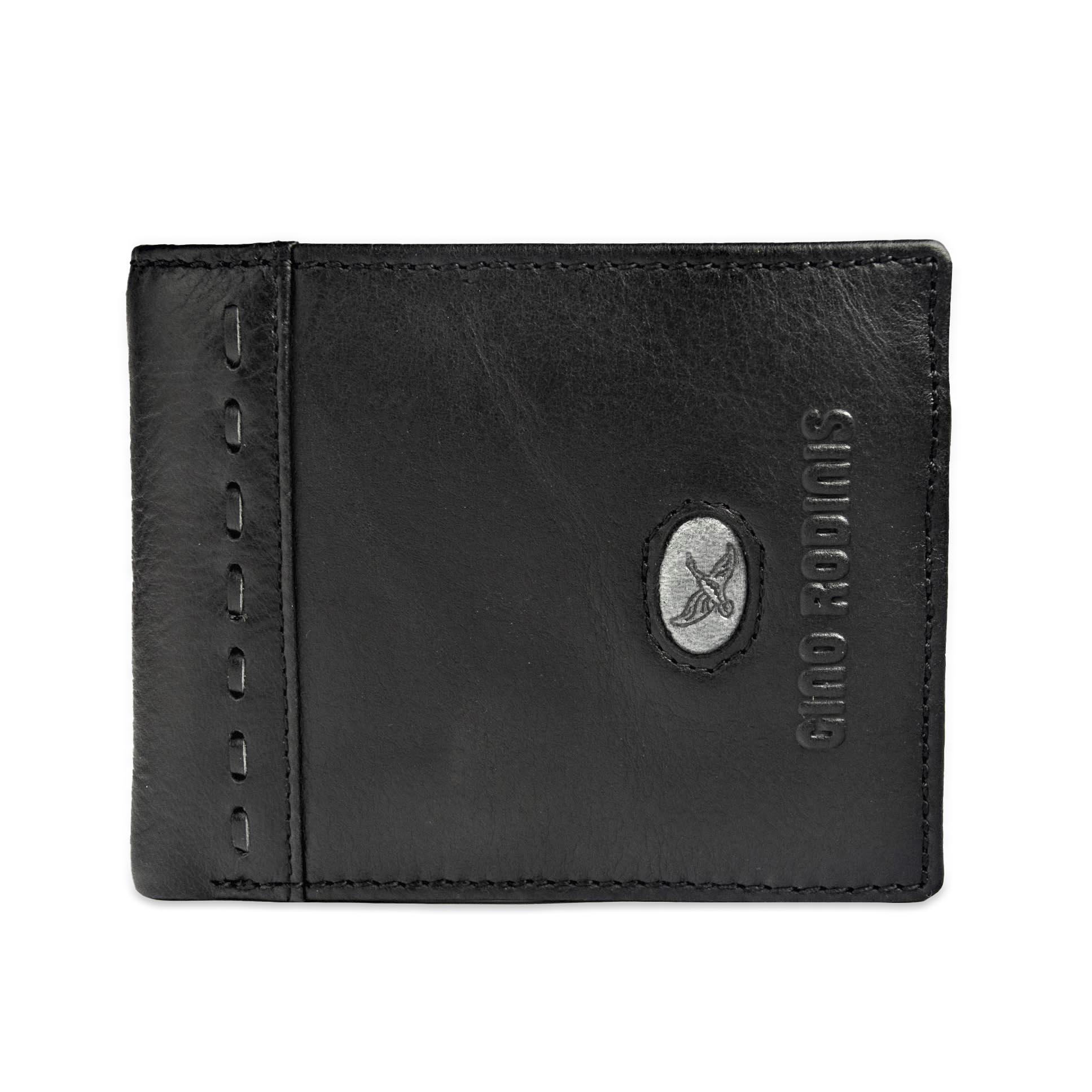 Billetera Stefano 665 Negro Gino Rodinis