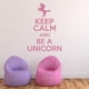 thumbnail image 2 of Decomural Keep Calm Unicorn WS-41400, 2 of 2
