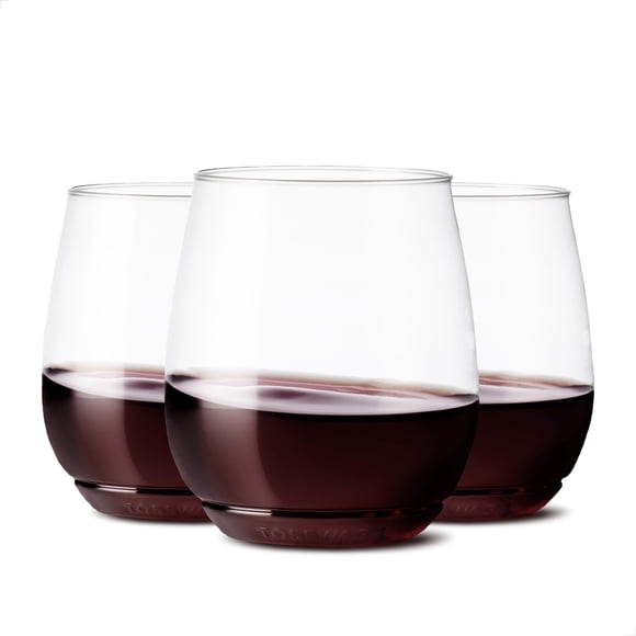 Copas de Vino TOSSWARE POP 414 ml Set de 24 Plástico