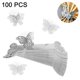 thumbnail image 2 of 100 anillos de servilletas de papel con forma de mariposa para bodas, fiestas, decoración de mesas, restaurante, anillo de papel con mariposa calado., 2 of 8